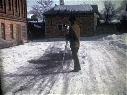 Nahkatehtaan pihaa 1969