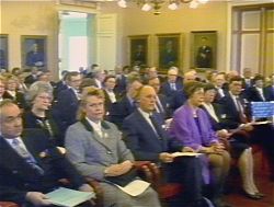 valtuuston juhlaistunto 1992
